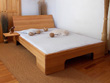 Naturm&ouml;bel-Bett PIANO aus massiver Bio-Erle