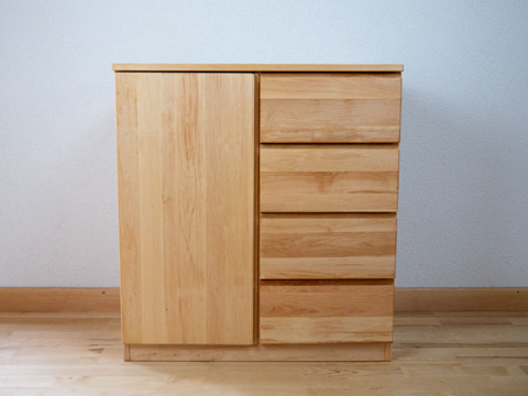 Sideboard Carlos 1-t&uuml;rig 4 Schubk&auml;sten