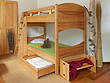 Jonas Bettschubkasten Hochbett Naturholzm&ouml;bel