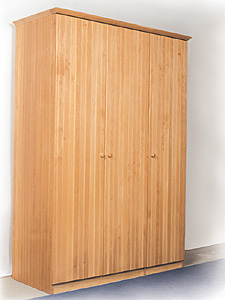 Erle Kinderzimmer Schrank Naturholzm&ouml;bel