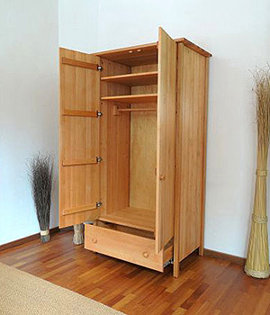 Kleiderschrank Livorno Naturholzm&ouml;bel massiv