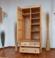 LOTTA Biom&ouml;bel Schrank aus massiver Bio-Erle