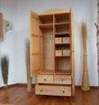 LOTTA &Ouml;kom&ouml;bel Schrank aus massiver Bio-Erle