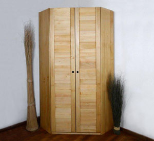 Biom&ouml;bel Eckschrank Naturholzm&ouml;bel
