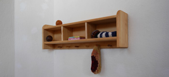 H&auml;ngegarderobe Merlin Erle Biom&ouml;bel